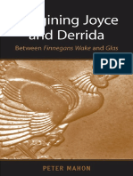 Derrida, Jacques - Joyce, James - Mahon, Peter - Imagining Joyce and Derrida - Between Finnegans Wake and Glas (2007, University of Toronto Press)