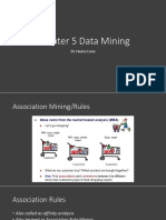 Data Mining Chapter on Association Rules and Mining