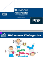 The ABC's of Kindergarten: August, 2020
