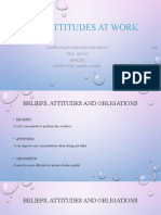 Audio Attitudes at Work: Daniel Felipe Arboleda Jaramillo FILE: 2455159 English Instructor: Sandra Gómez