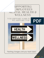 Corporate Mental Health & Wellness Brochure