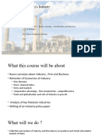 Analysis of Pakistani Industry 