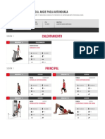 Entrenamiento personalizado para aumento de masa muscular