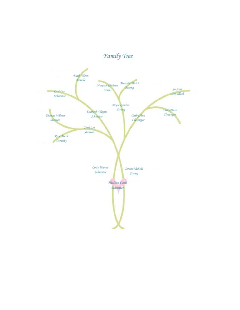 Hudson Family Tree Overview | PDF