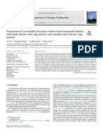 Arigo - Liu (2021) - Preparation-Of-Sustainable-And-Green-Cement-Based-Composite - 2021 - Journal-Of