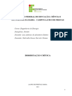 Dissertação Crítica 2 