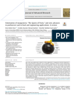 Valorization of mangosteen, ‘‘The Queen of Fruits,” and new advances in postharvest and in food and engineering applications A review