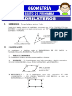 Problemas de Cuadrilateros para Sexto de Primaria