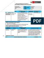 SESION DE PARENDIZAJE - 1°