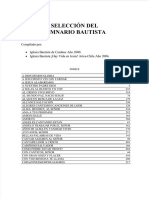 Himnario Bautista con más de 500 himnos clasificados por tema e índice