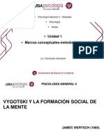 FILMINAS Wertsch, J. Vygotski y La Formación Social de La Mente