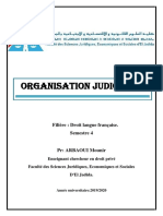 Organisation Judiciaire.. 1
