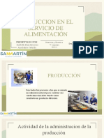 Expo, Produccion de Servicio