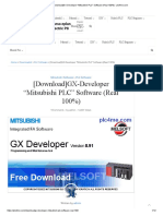 [Download]GX-Developer _Mitsubishi PLC_ Software (Real 100%) - Plc4me.com