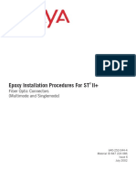 Epoxy Installation Procedures For ST II+: Fiber Optic Connectors (Multimode and Singlemode)