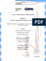 Guía-DEMANDA EN INCUMPLIMIENTO DE CONTRATO, DAÑOS Y PERJUICIOS