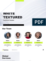 FREE WHITE TEXTURED PowerPoint Template Collection