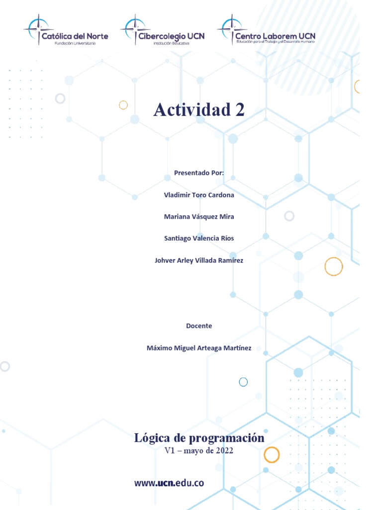Copia de Actividad - 2 Correccion | PDF | Informática | Programación de ...