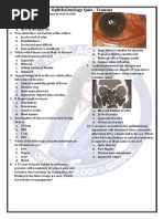 Normal Eye Measurements in Ophthalmology | PDF | Cornea | Vision