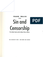 WALSH, Frank. Sin and Censorship - The Catholic Church and The Motion Picture Industry (Sumário)