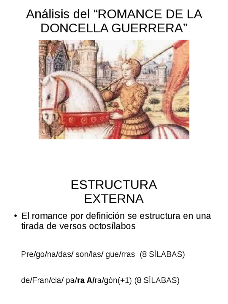 Doncella Guerrera Análisis Con Preguntas y Actividad | PDF