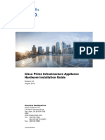Cisco Prime Infrastructure Appliance Hardware Installation Guide