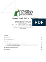 Learning Result, Unit #: Unit Name: 2 2 Theoretical Framework 2 3 Developing 2