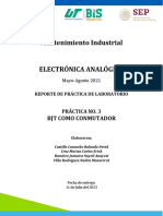 Prác - Lab.3 - BJT Como Conmutador - Electrónica Analógica MI-3A