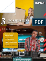 Unit 03 Possessions - Lesson A