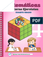 4 Cuaderno de Ejercicios de Matemática 4°