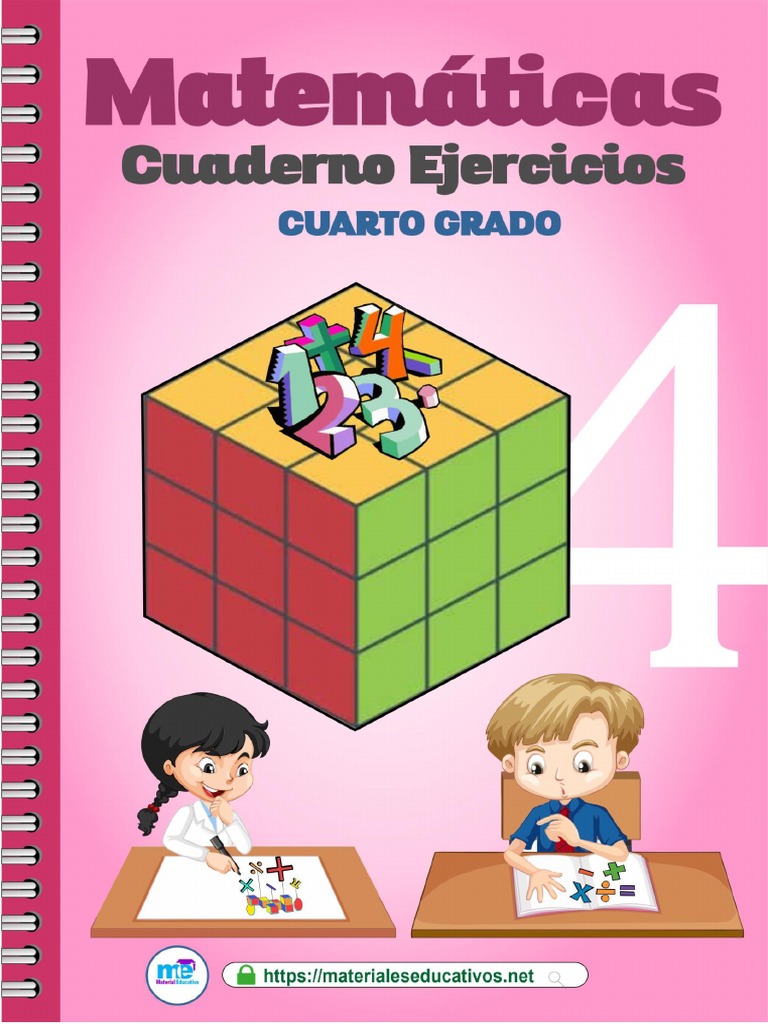 4 Cuaderno de Ejercicios de Matemática 4° | PDF
