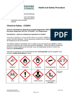 Chemical Safety COSHH