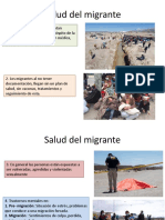 Salud del migrante y rol enfermeria
