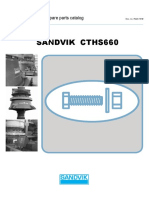 Sandvik Cths660: Spare Parts Catalog