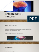 Neurological Emergencies: Stroke