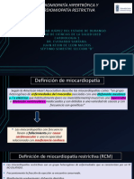 Cardiomiopatia Restrictiva e Hipertrofica