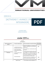 Actividad 7 Avance 2 Proyecto Integrador