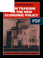 From Tsarism To The New Economic Policy - Continuity and Change in The Economy of The USSR (PDFDrive)