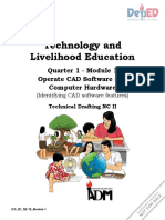 TLE10 Q1 Mod1 - ICT-Technical-Drafting - Prepare CAD Software and Hrdware v3