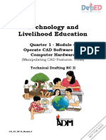 Technology and Livelihood Education: Quarter 1 - Module 4 Operate CAD Software and Computer Hardware