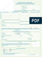 Formulario Magisterio Sin Firmado