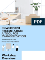 PPT Presentation a tool for Evangelization