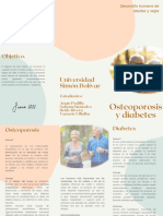 Folleto de Osteoporosis y Diabetes