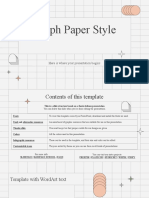 Graph Paper Style Thesis by Slidesgo