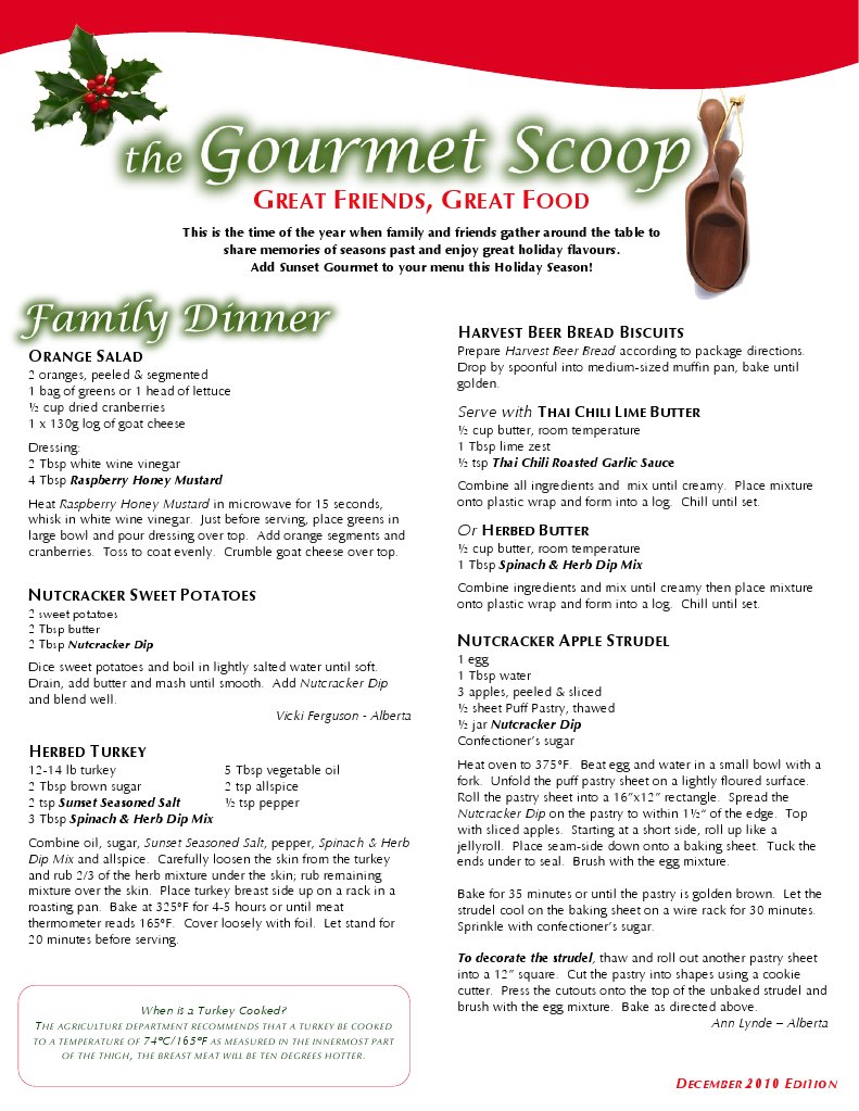 Holiday Recipes for Festive Gatherings | PDF | Salad | Baking