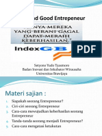 Be Smart and Good Entrepreneur