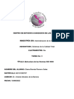 Tarea 4 Auditoría de Sistemas de Calidad