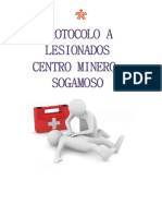 Protocolo A Lesionados Centro Minero-Sogamoso