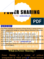Power Sharing 10th