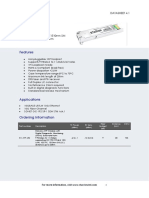 Datasheet - XFP 9.95Gbps To 11.3Gbps, 1310nm SM (LC), Distance Up To 20km (SV-XFP-LR2) Version E3.1